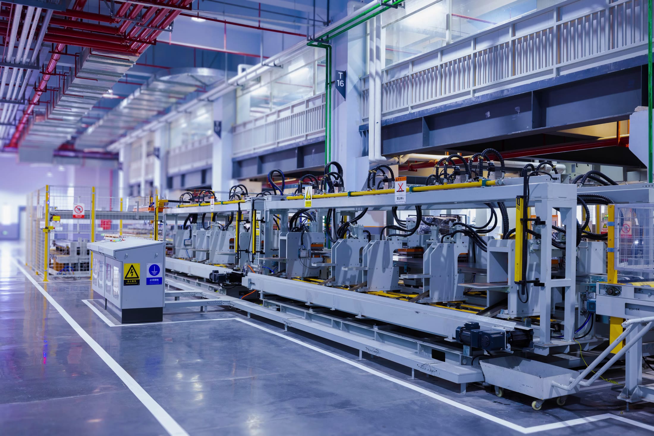 Automated industrial production equipment
