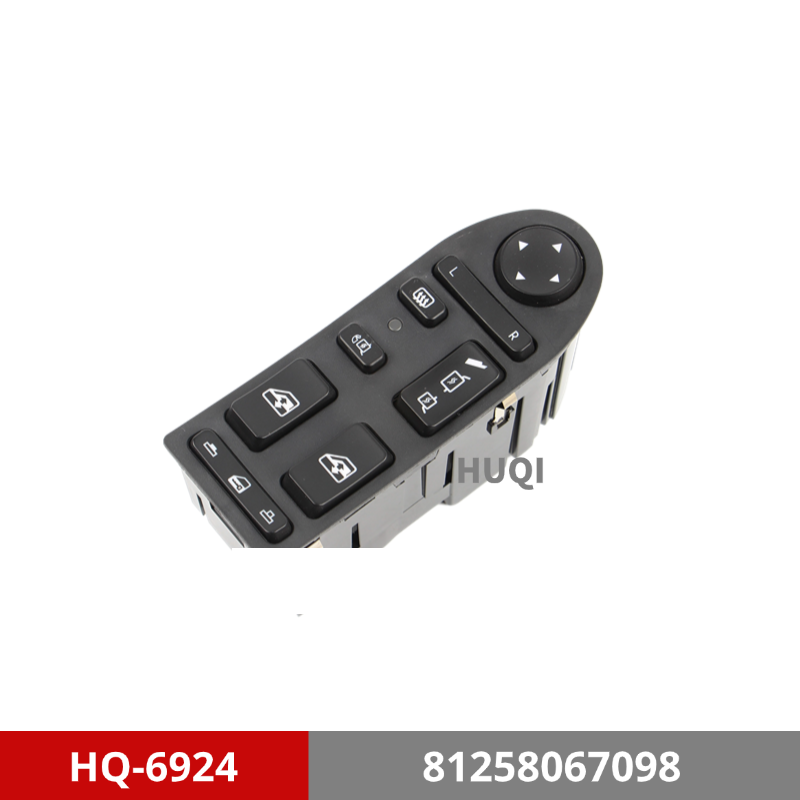 HQ-6924 Power Window Switch MAN Truck 81258067098 81258067015 81258067017